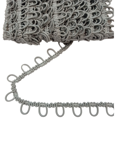 PASAMANERIA CON BOTONERA DE GOMA FINA