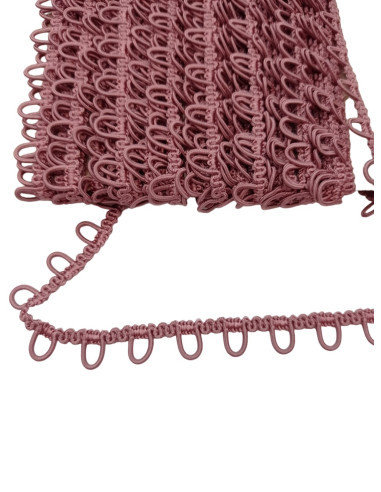 PASAMANERIA CON BOTONERA DE GOMA FINA