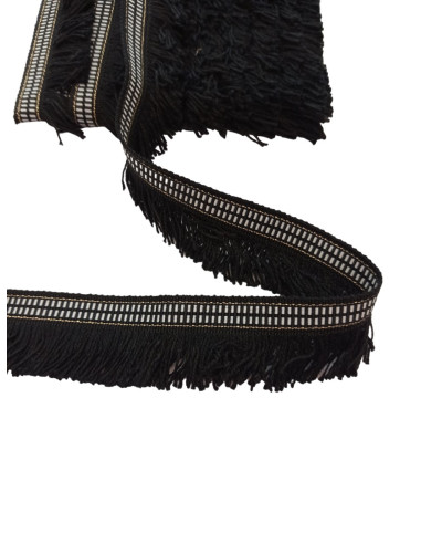 FLECO ALGODÓN CON GALÓN 1 CM FLECO ALGODÓN CON GALÓN 1 CM