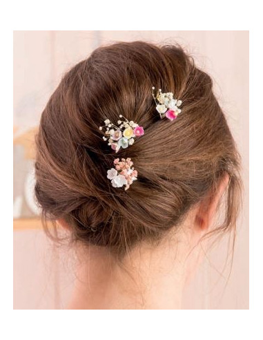 PACK 2 UNIDADES PINCHO FLORES ROSA...