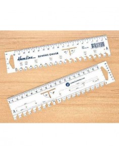 Regla calibrador de costura...