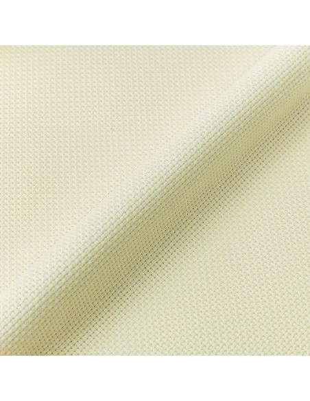 Tela Aida amarilla para bordar precortada: 38,1 x 45,7 cm