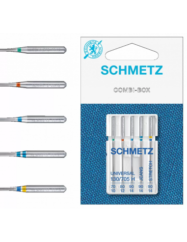 Caja combinada Schmetz 130/705 H NM 70-90