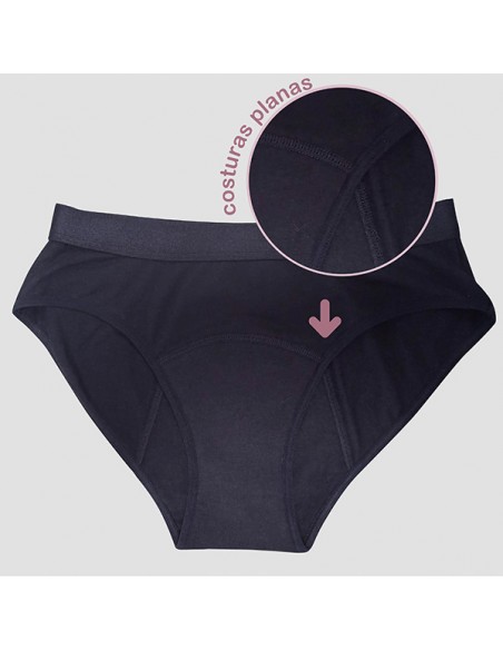 BRAGA MESTRUAL NEGRA