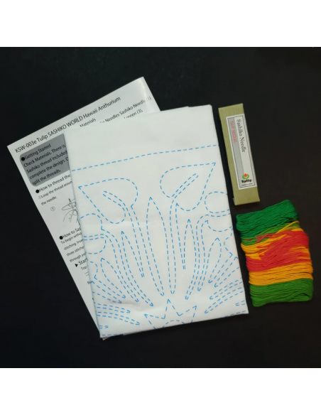 KIT DE SASHIKO ANTHURIUM