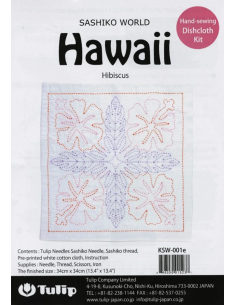 KIT DE SASHIKO HIBISCUS