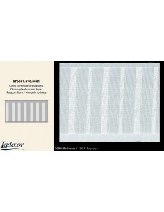 Cinta cortina encrestadora...