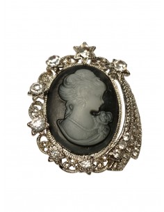 BROCHE CAMAFEO METAL