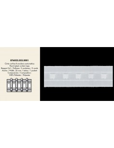 CINTA CORTINA FRUNCIDORA 35mm