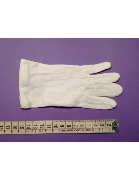 GUANTES 16CM ALGODÓN par (niños pequeñitos)