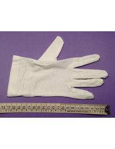 GUANTES 21CM ALGODÓN (S)