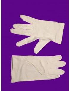 GUANTES 21CM ALGODÓN (S) 2