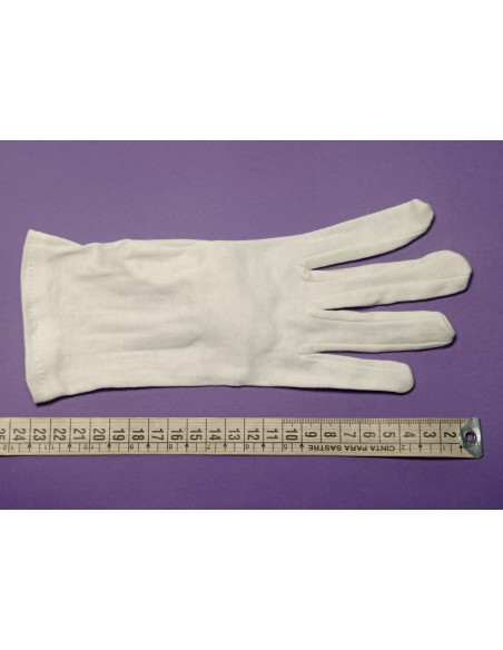 GUANTES 23 CM ALGODÓN (L)