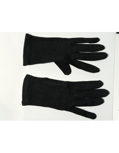 GUANTES 21CM ALGODÓN negro (S) GUANTES 21CM ALGODÓN negro (S)