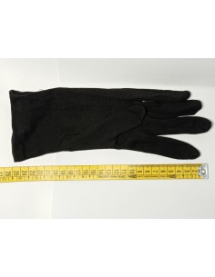 GUANTES 25 CM ALGODÓN negro...