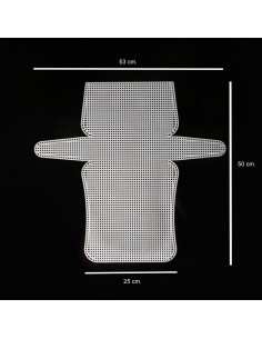 Malla plástico bolsos - 53...