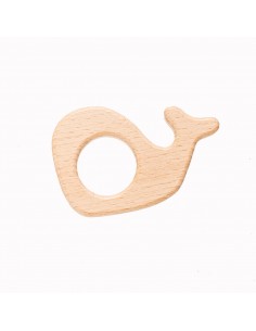 Forma madera natural ballena