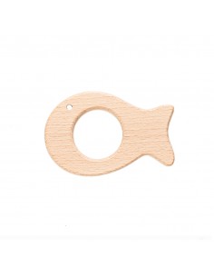 Forma madera natural pez