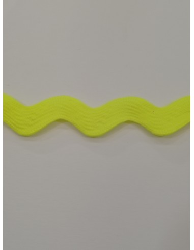 Piquillo poliéster amarillo flúor
