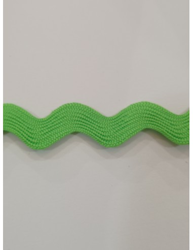 Piquillo poliéster verde flúor