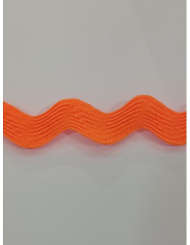 Piquillo poliéster naranja flúor