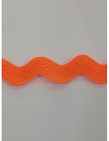 Piquillo poliéster naranja flúor