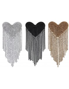 Cristar engarzado corazón...