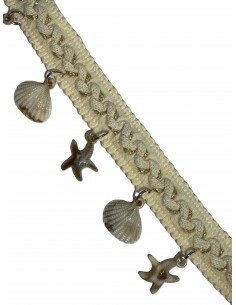 Galón conchas y estrellas