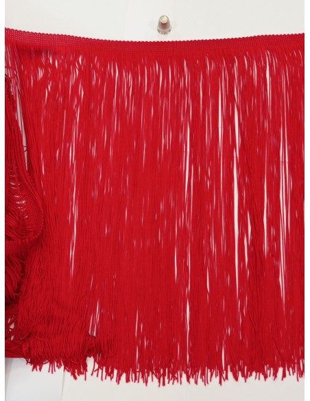 Fleco cuquillo rojo 2/C Tra. 40cm
