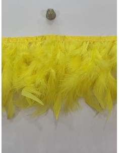 Pluma de pavo 12cm de ancho... 2