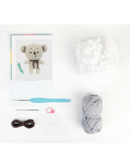Kai the Koala Amigurumi Crochet Kit