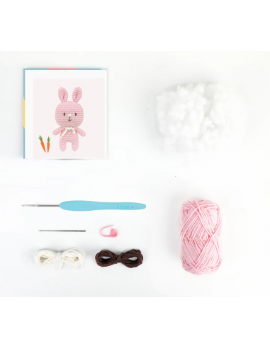 Renée the Rabbit Amigurumi Crochet Kit