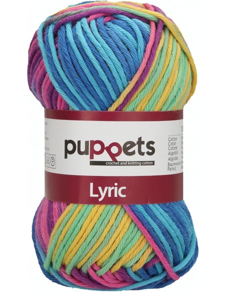 Anchor Puppets Lyric Multicolores