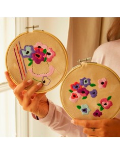 Kit de bordado dúo: la...