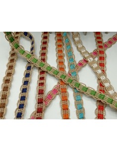 Pasamanería de yute 15mm