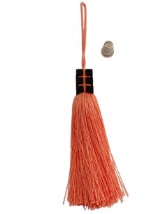 Borla naranla rayón y...