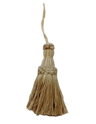 Borla natural y beige 15cm