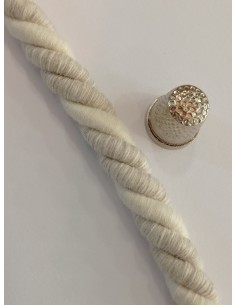 Cordón lino algodón 11mm