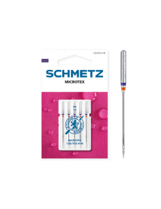 Aguja Schmetz microtex...