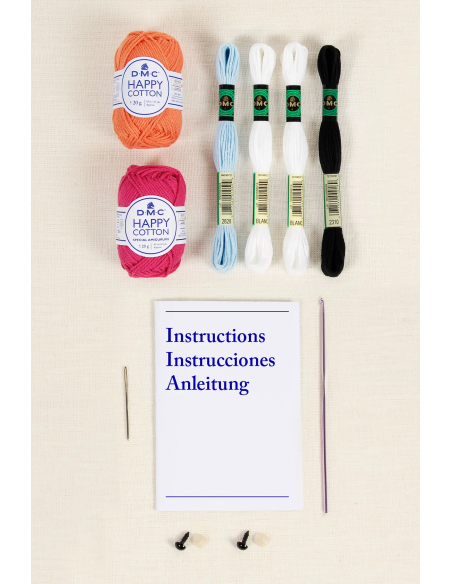 Pez Payaso Kit Amigurumi Intermedio