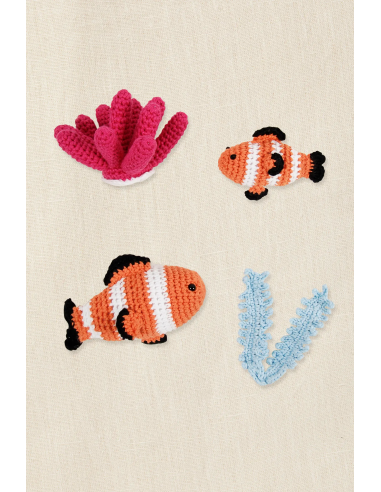 Pez Payaso Kit Amigurumi Intermedio