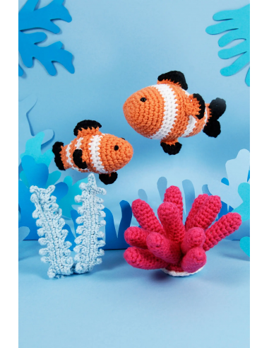 Pez Payaso Kit Amigurumi Intermedio