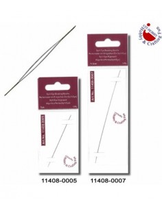 Aguja pasaperla 7 cm blister