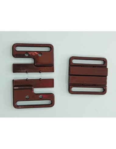 Cierre de bañador de nylon negro paso...