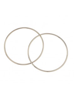 Par de aros de metal de... 2