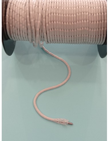 Cordón de plomos textil hogar blanco 25gr/mts.