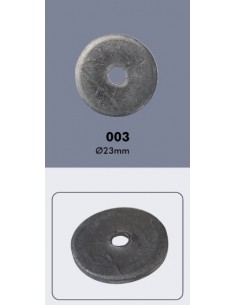 Pieza de plomo plano 23 mm...