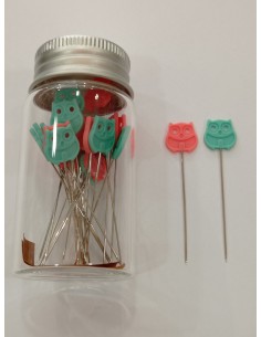 Alfileres buho resistentes...