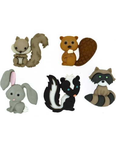 PACK DE 5 BOTONES BACKARD BUDDIES