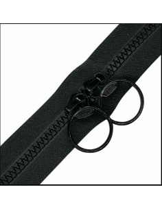 CREMALLERA NEGRA 70cm SIN...